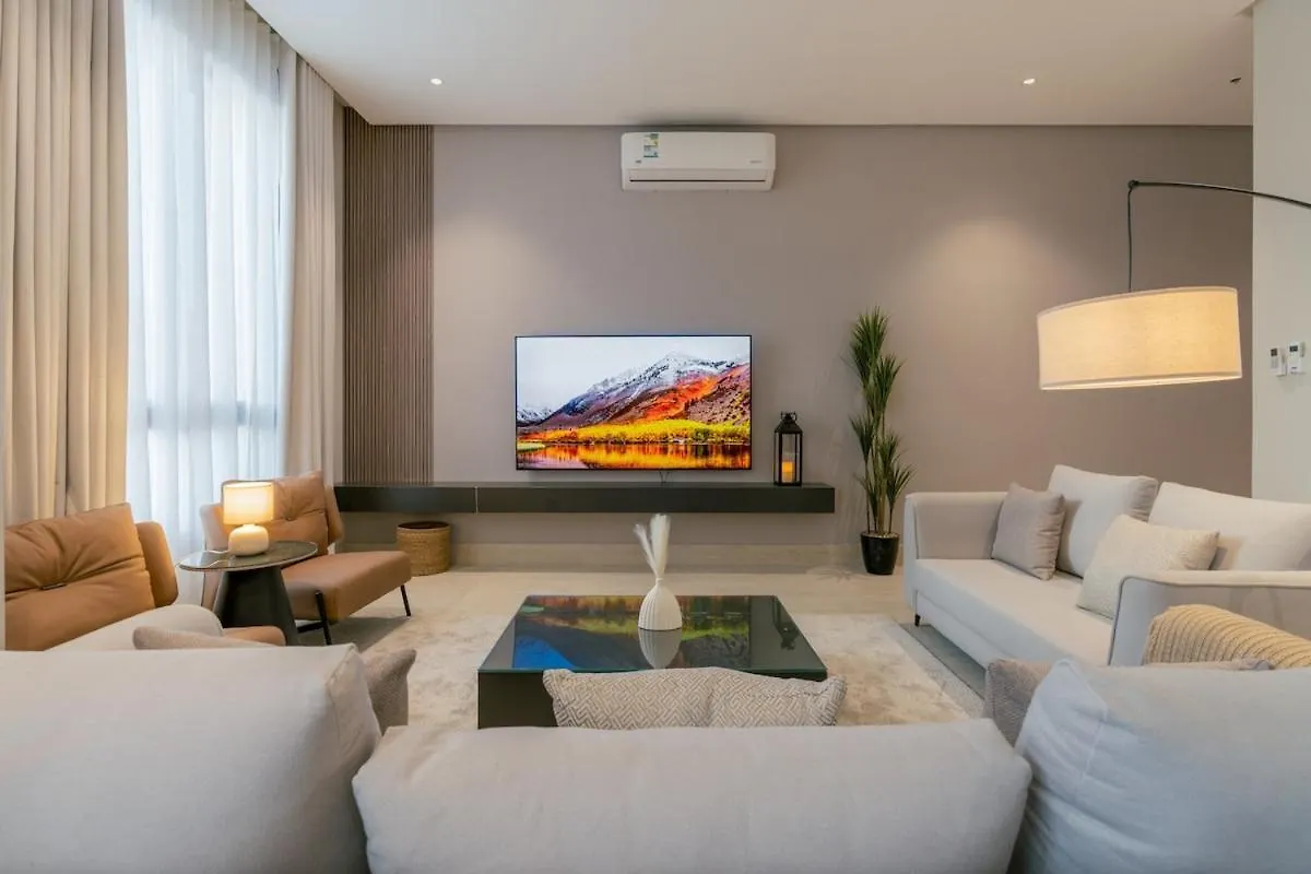 Apartmán شقـة فاخـرة Luxury Qirawan Rijád 0*,  Saúdská Arábie