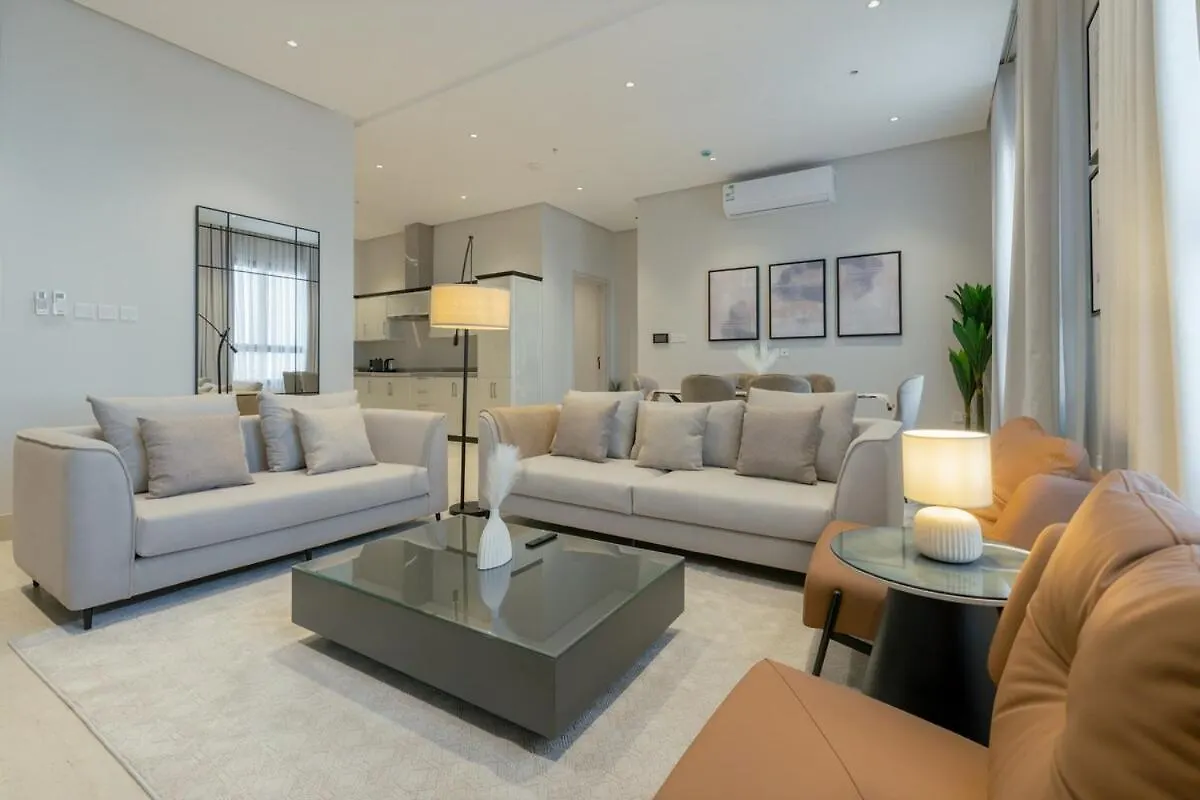 Apartmán شقـة فاخـرة Luxury Qirawan Rijád 0*,